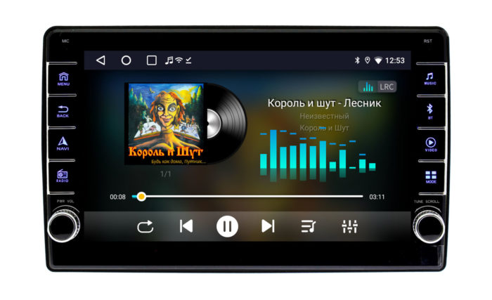 Магнитола TS7 9 дюйм 2/32 Qled (модуль кнопок 9")