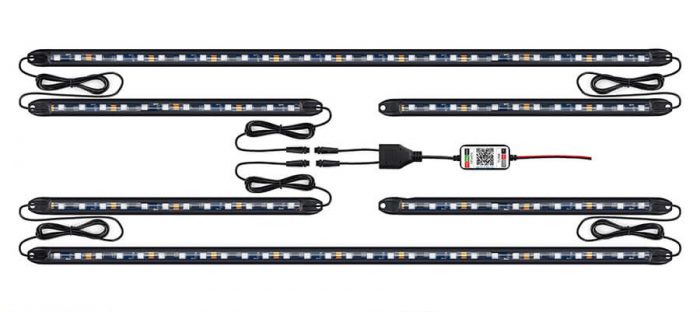 Подсветка днище авто