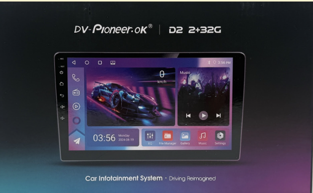 Магнитола android (9 дюймов) Dv-Pioneer.OK Y1 (2/32GB)