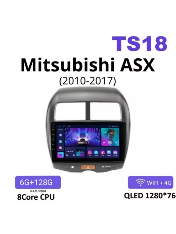 Магнитола TS18 Mitsubishi ASX 6/128