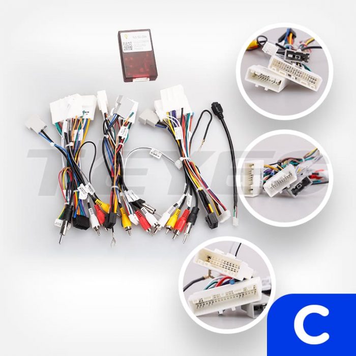 Кабель для планшетной магнитолы Nissan qashqaiX trail T32 F2 компл C 2013-2018