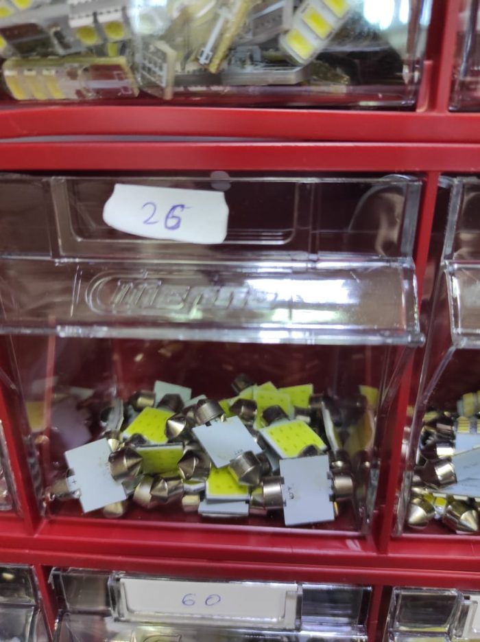 Диоды C5W керамика 1 SMD 34мм бел.