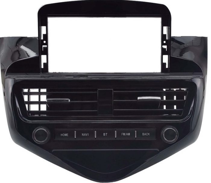 Рамка для Cruze J300 J308 2008-2014 [12.3 дюйм] (Черный Глянец)
