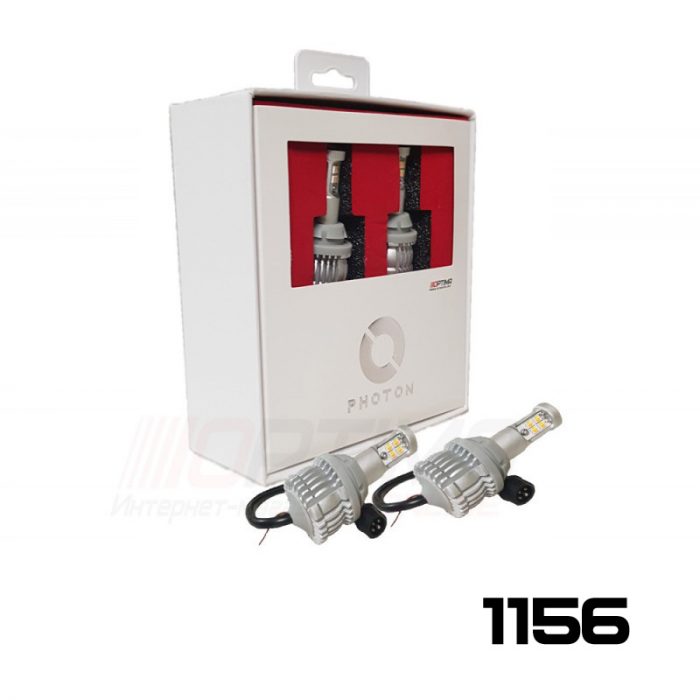 Optima LED PHOTON, ДХО с функцией поворотника цоколь PY21W, 1156, BaU15, 12V