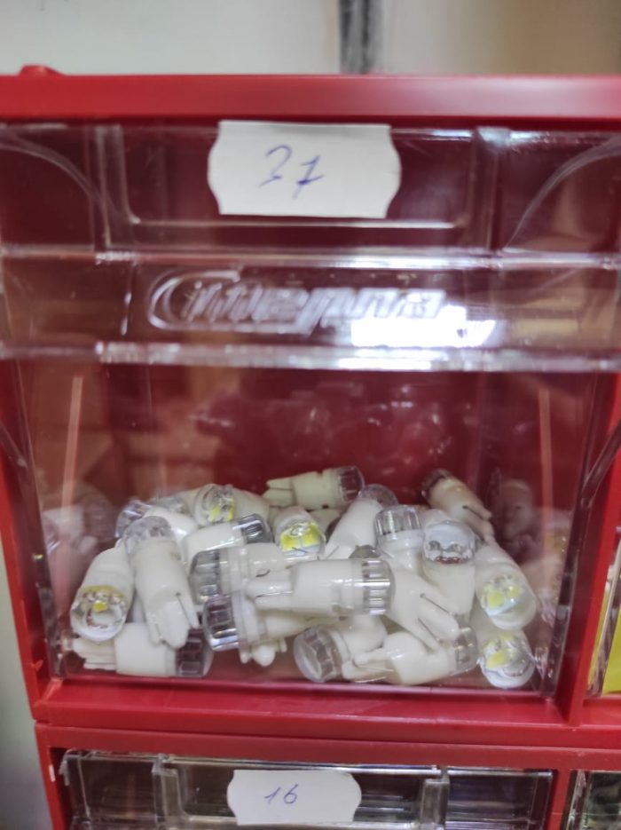 Диоды T10- W5W керамика биполярная 117 хрусталик