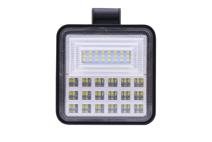 Фара диодная (42led 126w) без ободка 10.5 см