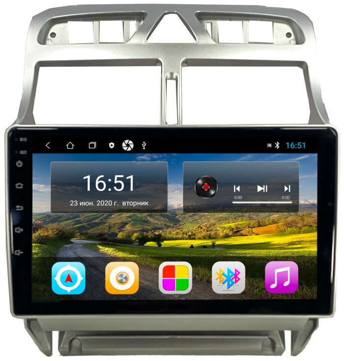Android Магнитола Peugeot 307 2001-2008 1/16