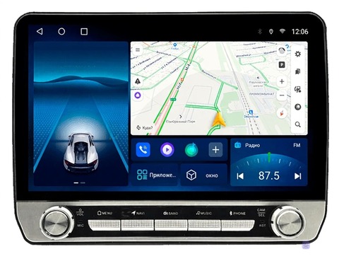 Магнитола MG10 6/128 Гб AMG 10” (Модуль кнопок carplay )